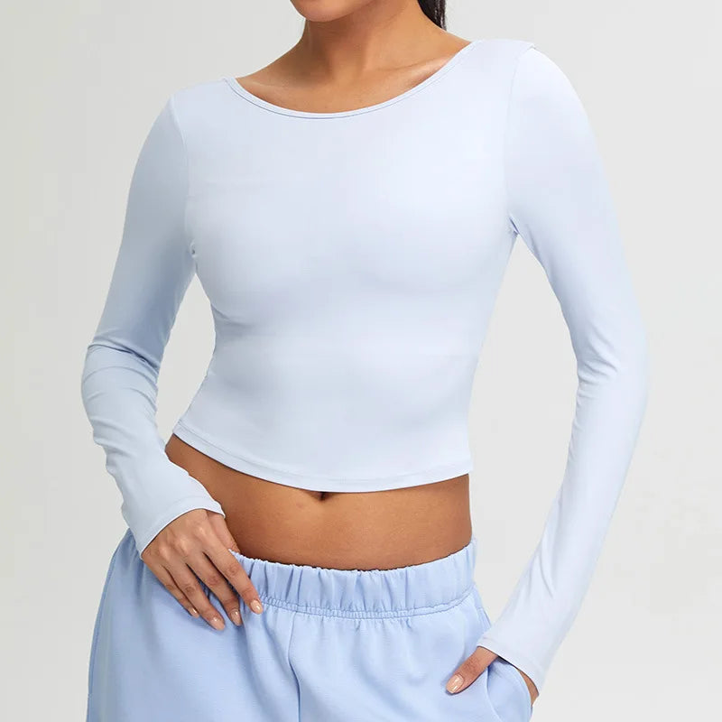Women’s Long Sleeve Yoga Top