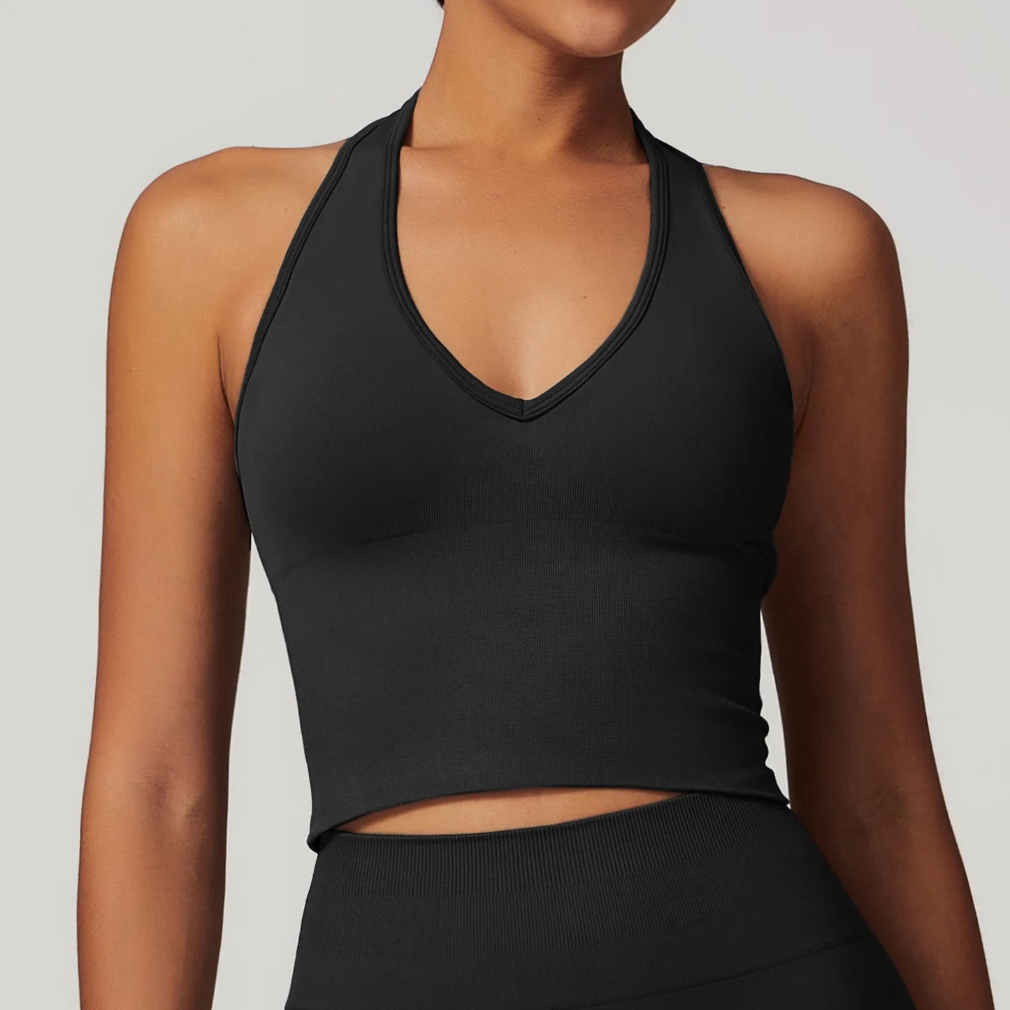 Seamless Push-Up Sports Bra