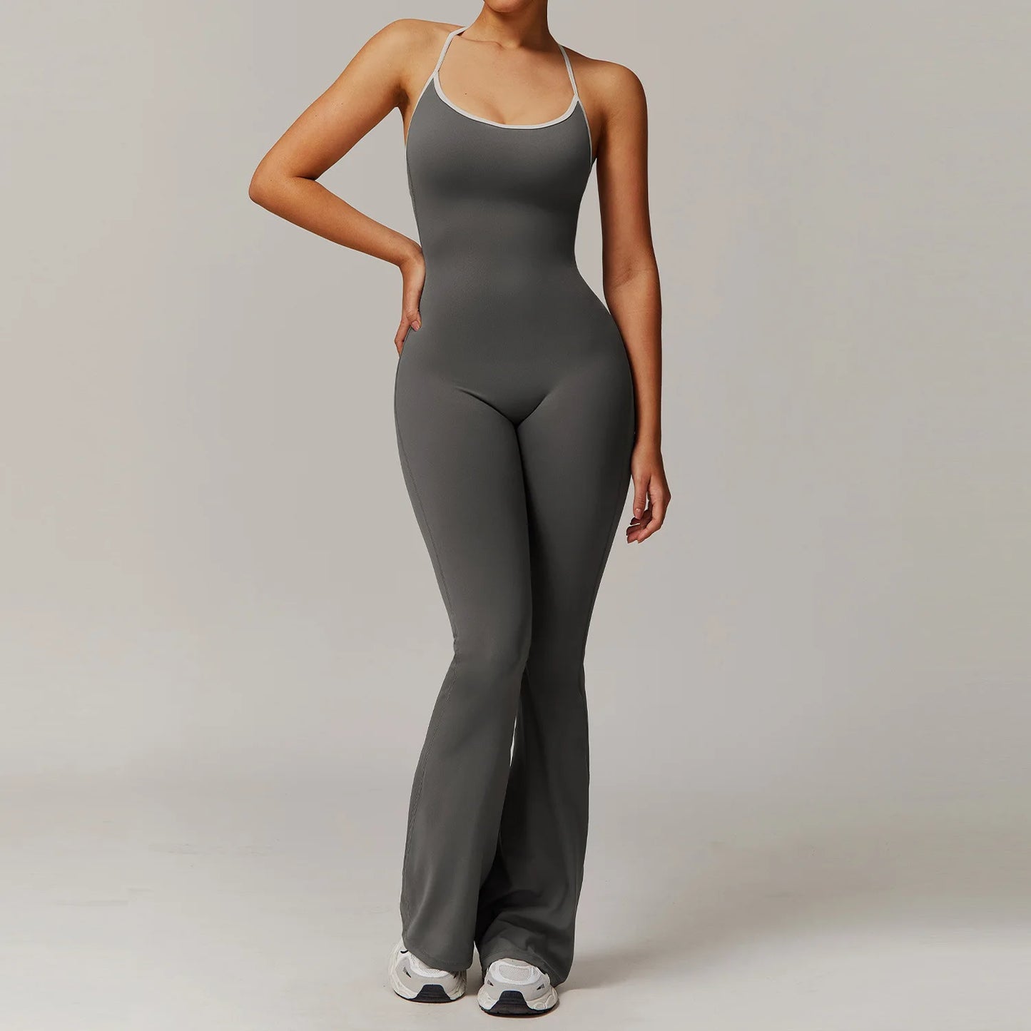 Women’s V-Back Yoga Jumpsuit