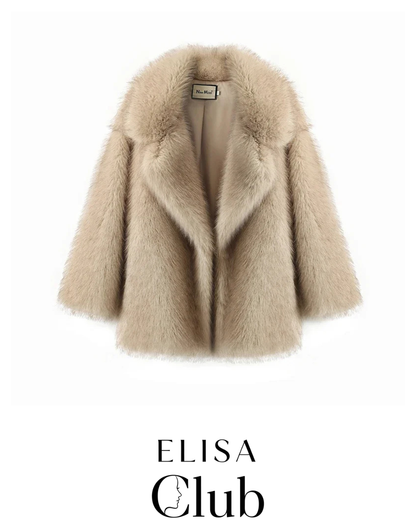 Neo Mint 2025 Winter Fashion Oversized Gradient Coat