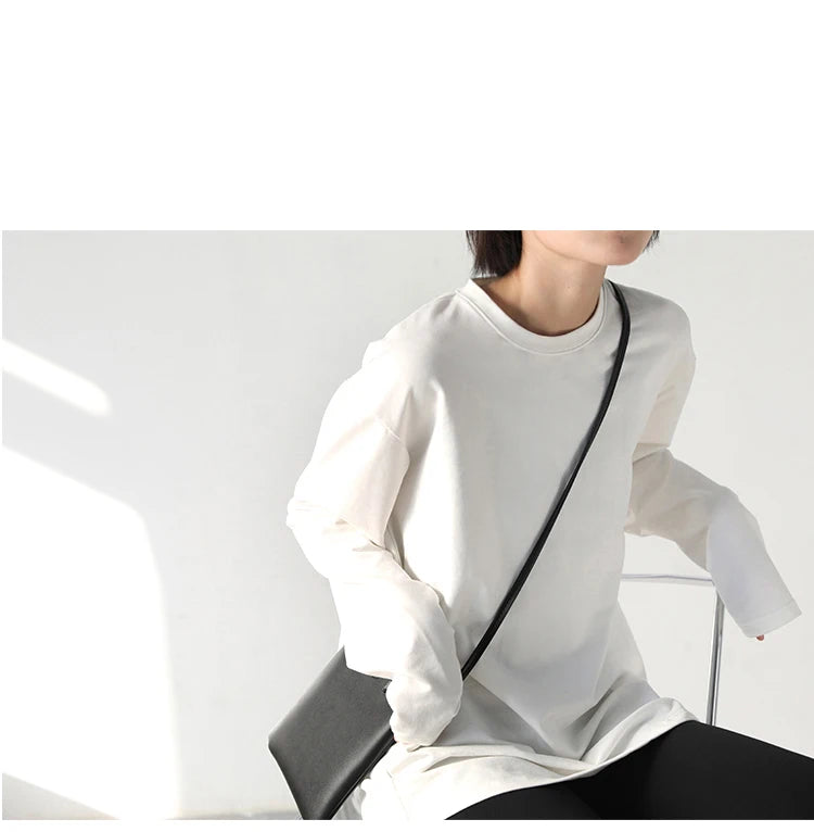 Basic O-Neck Long Sleeve Tee – Spring/Autumn Collection