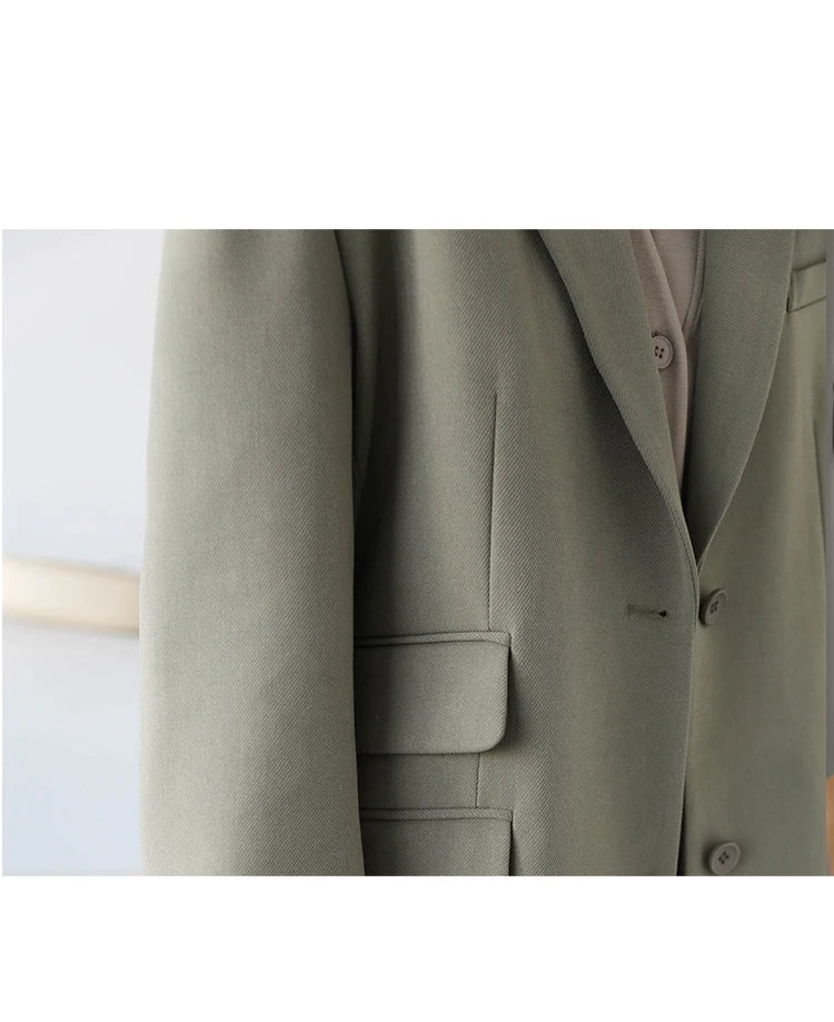 Embroidered Cuff Blazer – Winter Collection