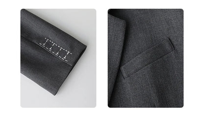 Embroidered Cuff Blazer – Winter Collection