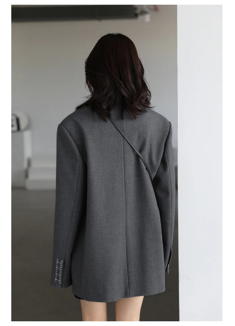 Embroidered Cuff Blazer – Winter Collection