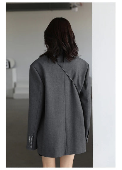 Embroidered Cuff Blazer – Winter Collection