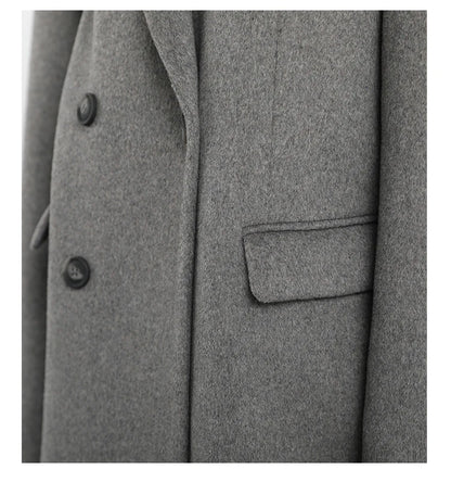 Wool Blend Mid-Long Coat – Autumn/Winter 2025