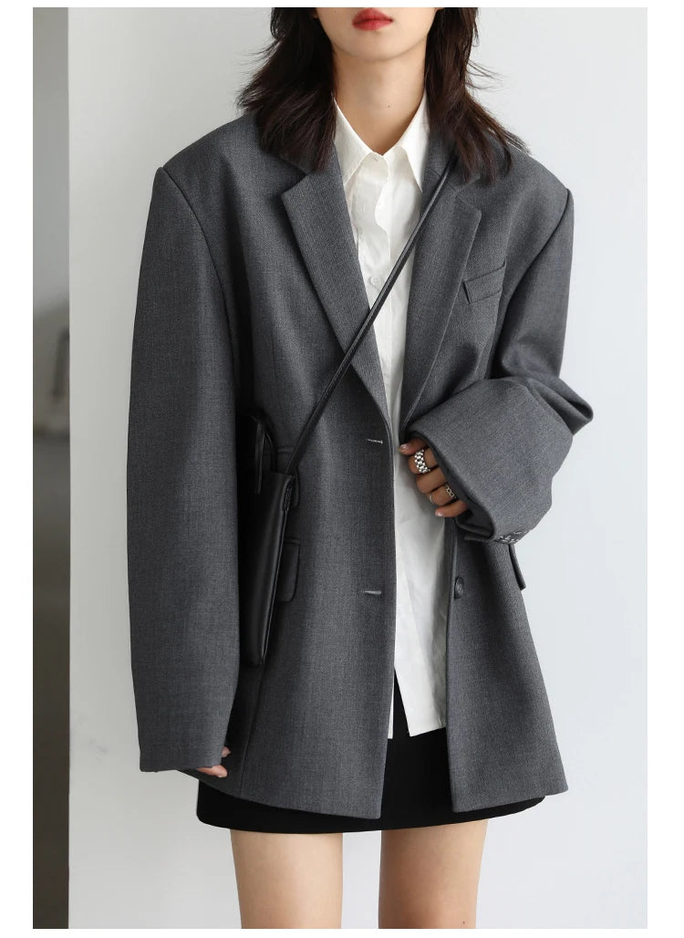 Embroidered Cuff Blazer – Winter Collection