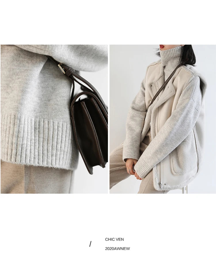 Korean Turtleneck Sweater – Winter 2025 Collection