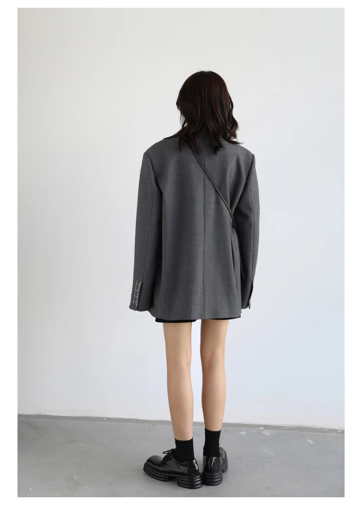 Embroidered Cuff Blazer – Winter Collection