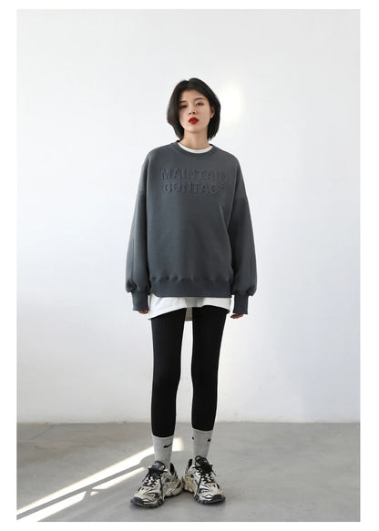 Basic O-Neck Long Sleeve Tee – Spring/Autumn Collection