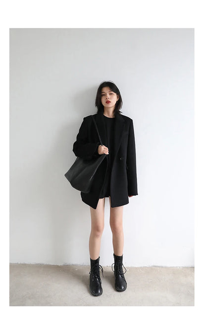 Wool Blend Mid-Long Coat – Autumn/Winter 2025