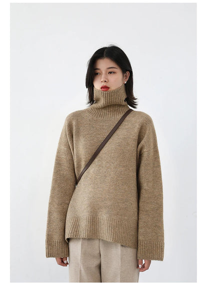 Korean Turtleneck Sweater – Winter 2025 Collection