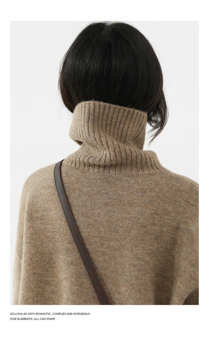 Korean Turtleneck Sweater – Winter 2025 Collection
