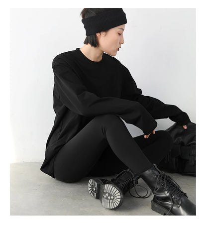 Basic O-Neck Long Sleeve Tee – Spring/Autumn Collection
