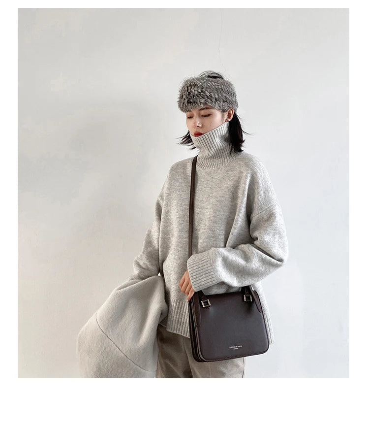 Korean Turtleneck Sweater – Winter 2025 Collection