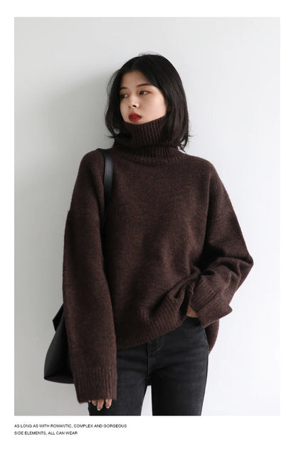 Korean Turtleneck Sweater – Winter 2025 Collection