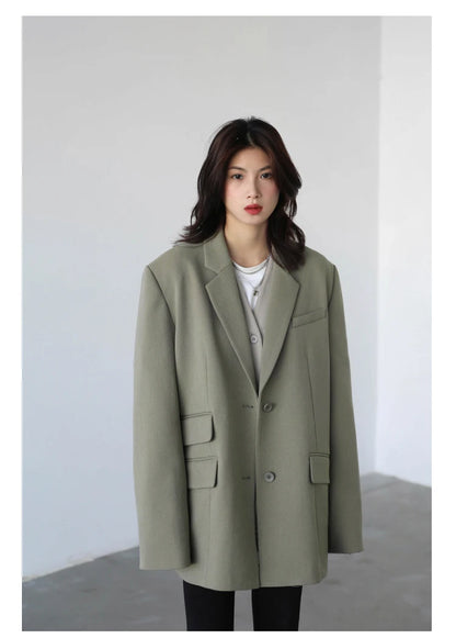 Embroidered Cuff Blazer – Winter Collection