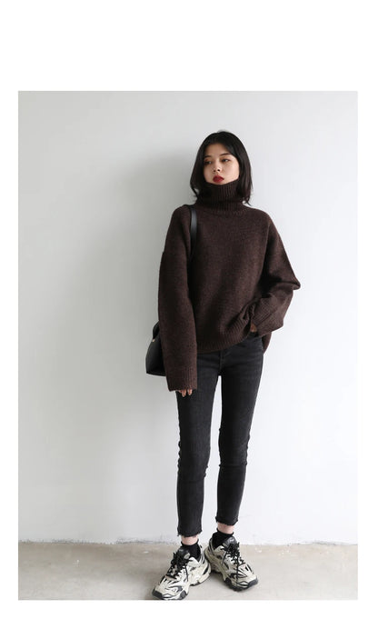Korean Turtleneck Sweater – Winter 2025 Collection