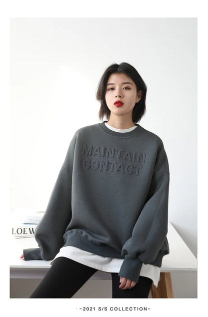 Basic O-Neck Long Sleeve Tee – Spring/Autumn Collection