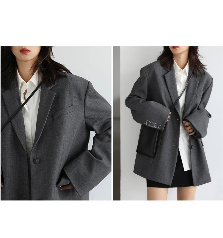 Embroidered Cuff Blazer – Winter Collection