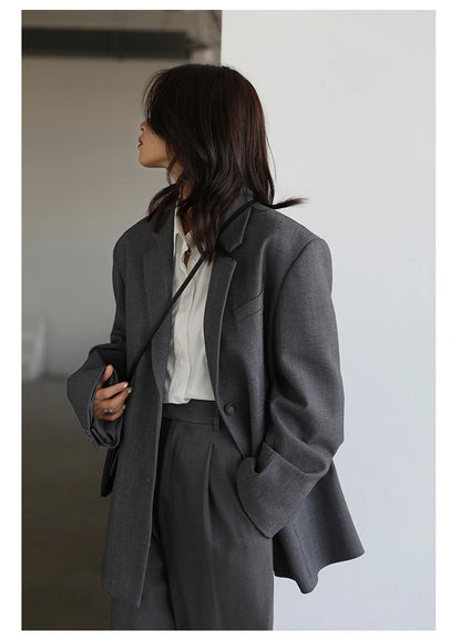 Embroidered Cuff Blazer – Winter Collection