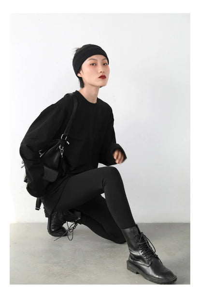 Basic O-Neck Long Sleeve Tee – Spring/Autumn Collection