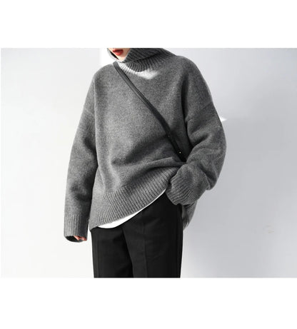 Korean Turtleneck Sweater – Winter 2025 Collection