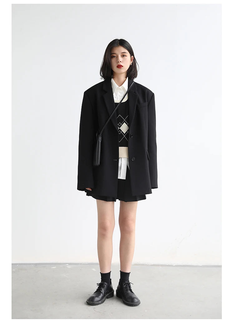 Embroidered Cuff Blazer – Winter Collection