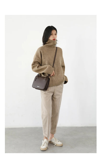 Korean Turtleneck Sweater – Winter 2025 Collection
