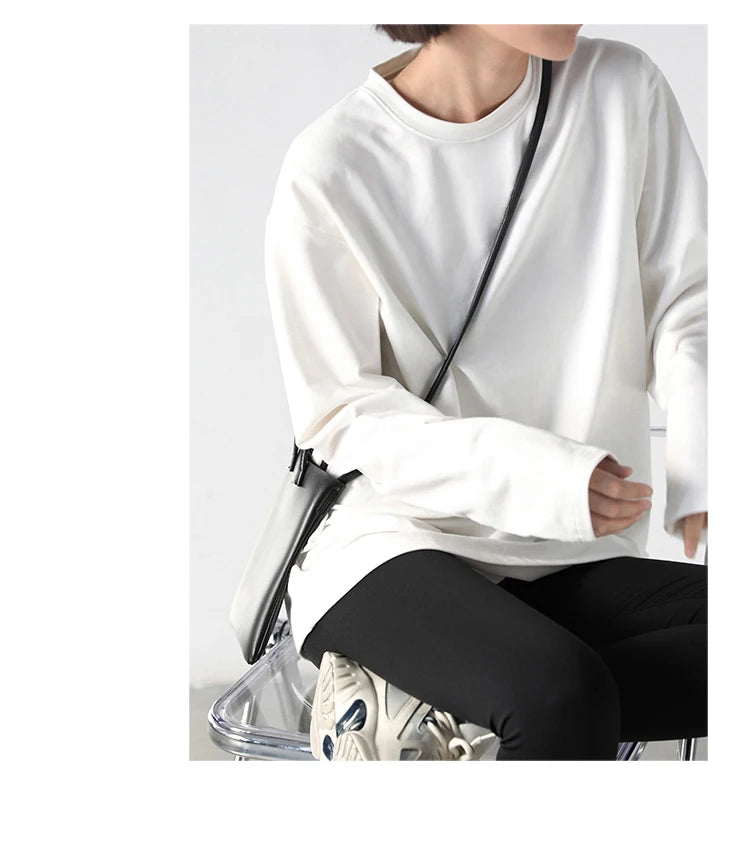 Basic O-Neck Long Sleeve Tee – Spring/Autumn Collection
