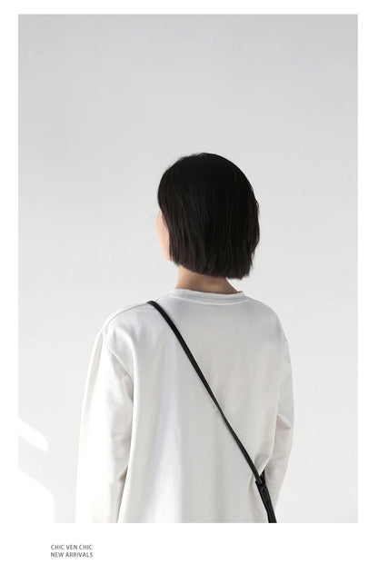 Basic O-Neck Long Sleeve Tee – Spring/Autumn Collection