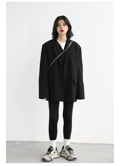 Korean V-Neck Sweatshirt – Autumn/Winter 2025