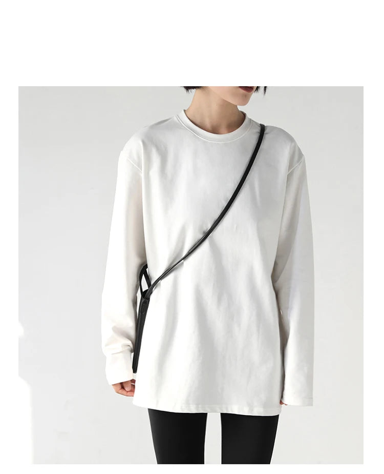 Basic O-Neck Long Sleeve Tee – Spring/Autumn Collection
