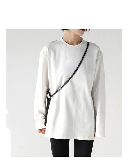 Basic O-Neck Long Sleeve Tee – Spring/Autumn Collection