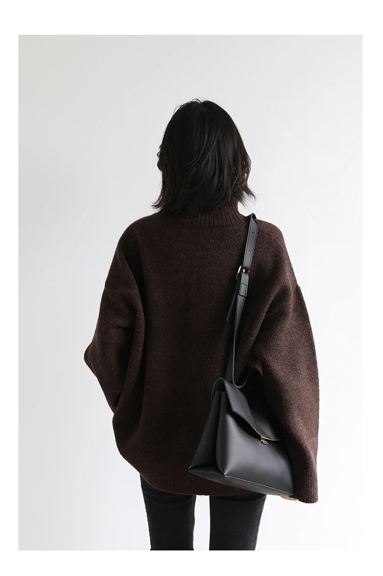 Korean Turtleneck Sweater – Winter 2025 Collection