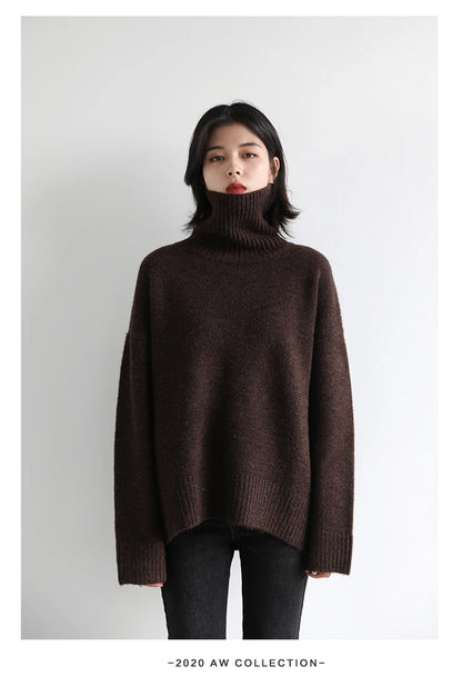 Korean Turtleneck Sweater – Winter 2025 Collection