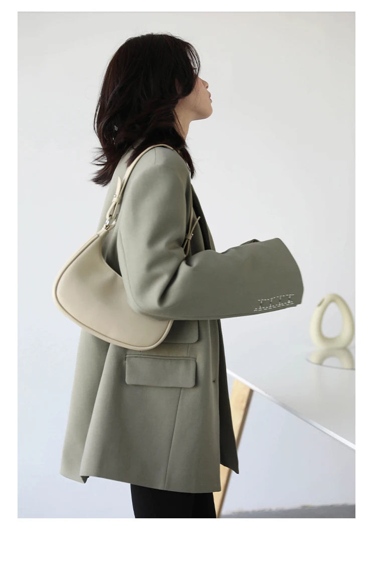 Embroidered Cuff Blazer – Winter Collection