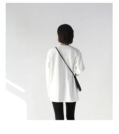 Basic O-Neck Long Sleeve Tee – Spring/Autumn Collection