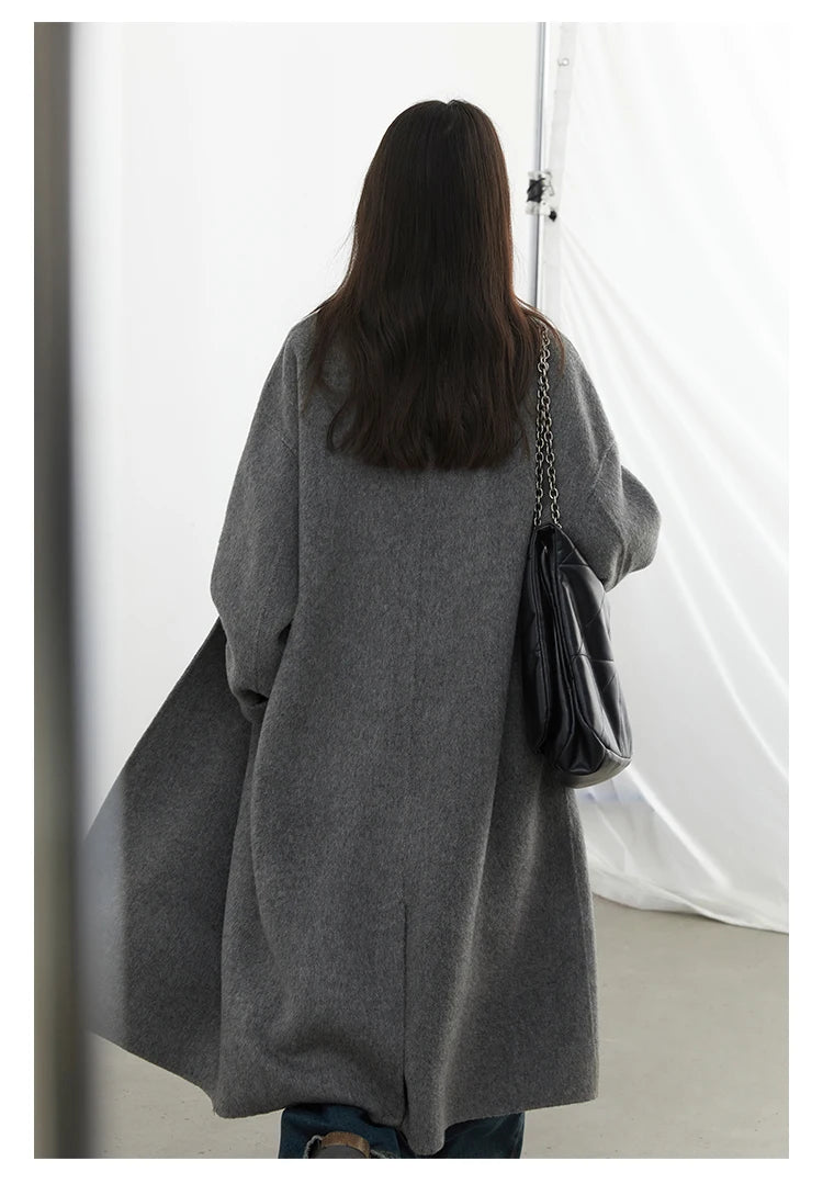 Double-Breasted Wool Coat – Autumn/Winter 2025