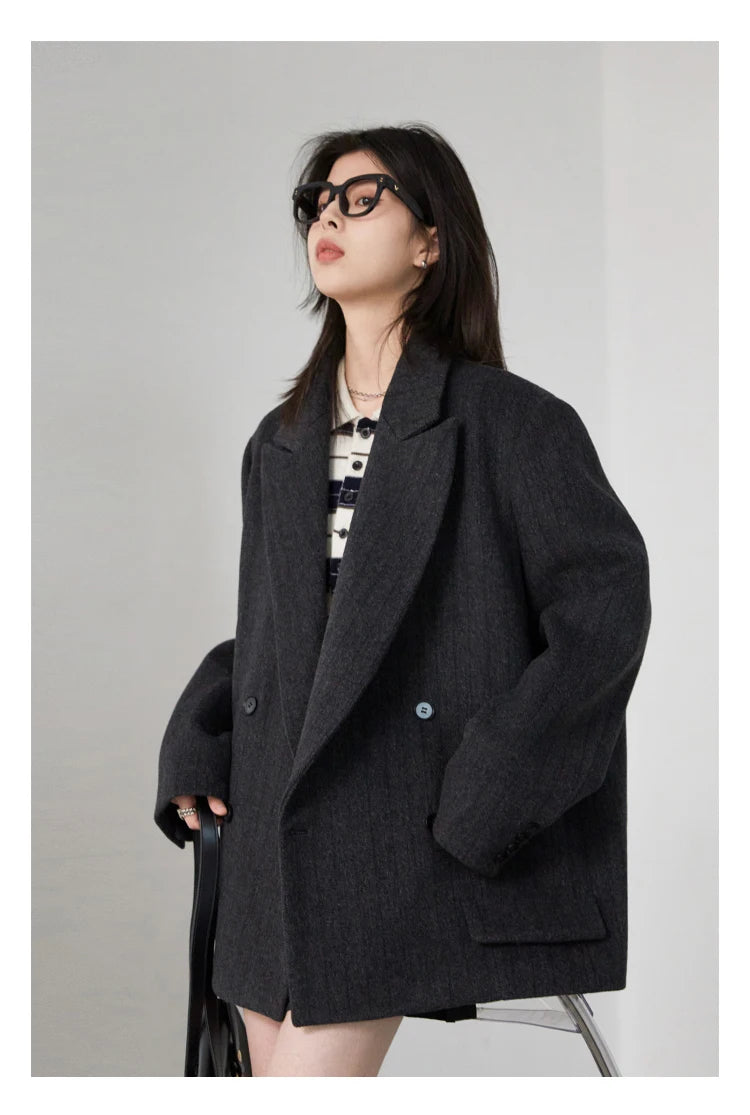 Vintage Wool Blazer – Spring/Autumn 2025 Collection