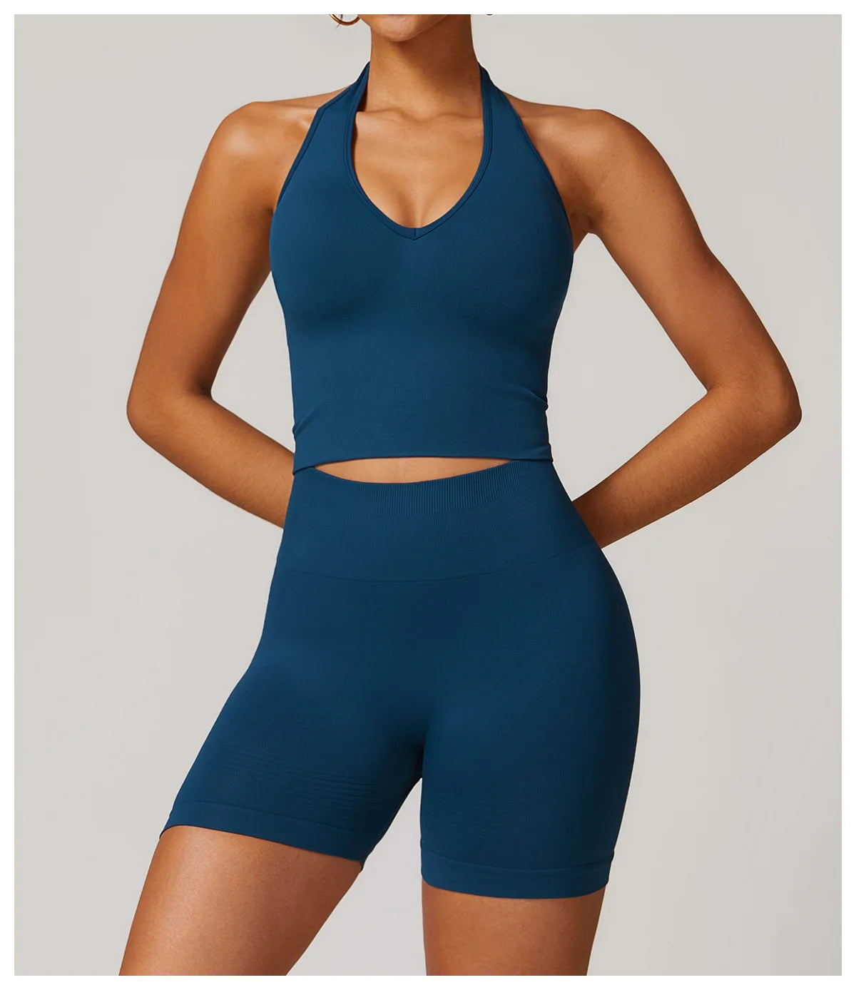 Seamless Push-Up Sports Bra