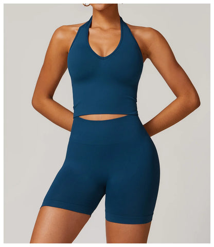 Seamless Push-Up Sports Bra