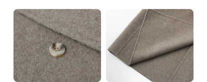 Double-Breasted Wool Coat – Autumn/Winter 2025