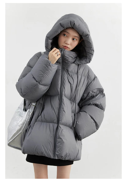 Hooded Puffer Down Coat – Autumn/Winter 2025 Collection