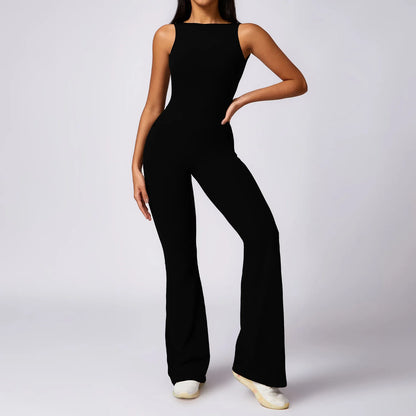 Women’s One-Piece Yoga Jumpsuit – Seamless Training Bodysuit