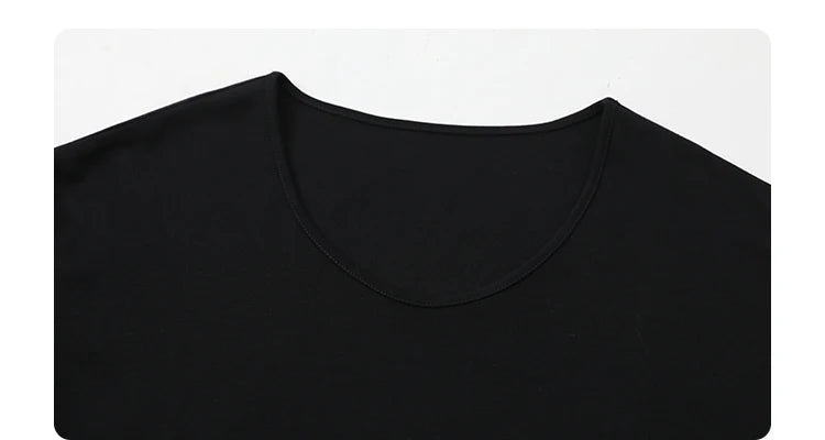 Casual U-Neck Long Sleeve Tee – Spring/Autumn 2025 Collection