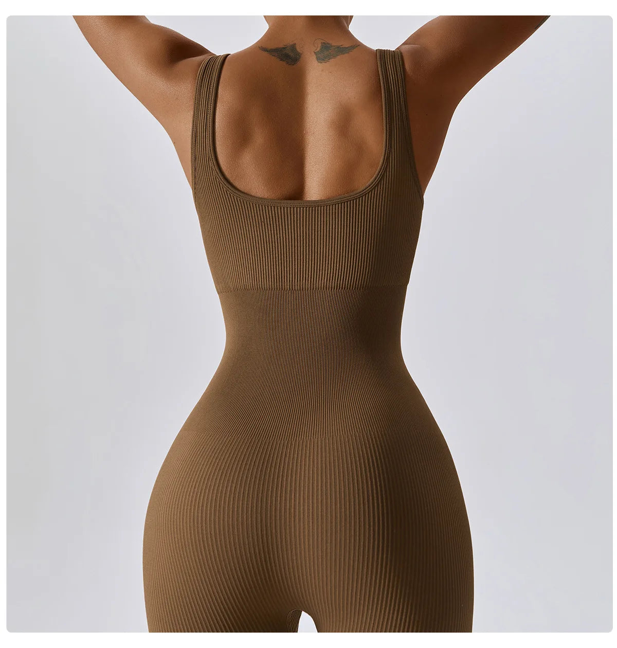 One-Piece Seamless Yoga Suit