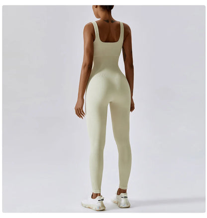 One-Piece Seamless Yoga Suit