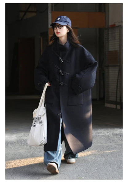 Wool Blend Long Coat – Autumn/Winter 2025 Collection