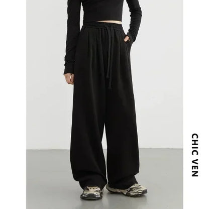 High Waist Drawstring Pants – Autumn/Winter 2025